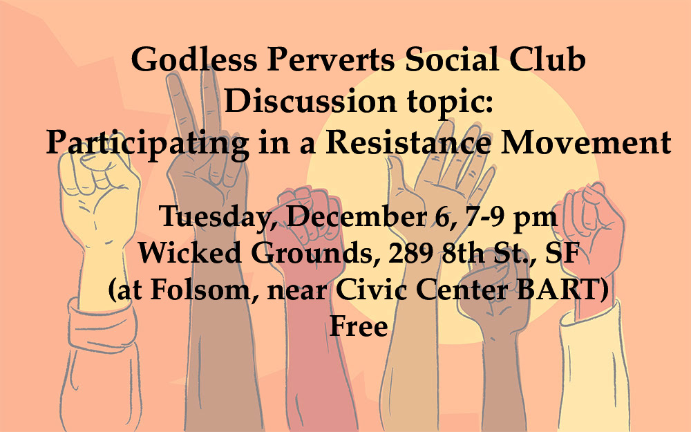 Godless Perverts Social Club In Sf Discussion Topic Participating In